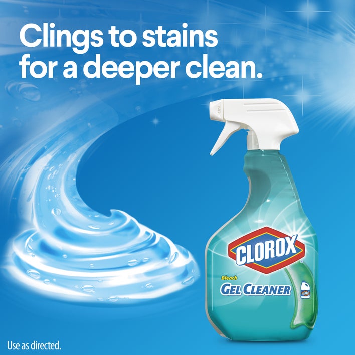 clings to stains for a deeper clean