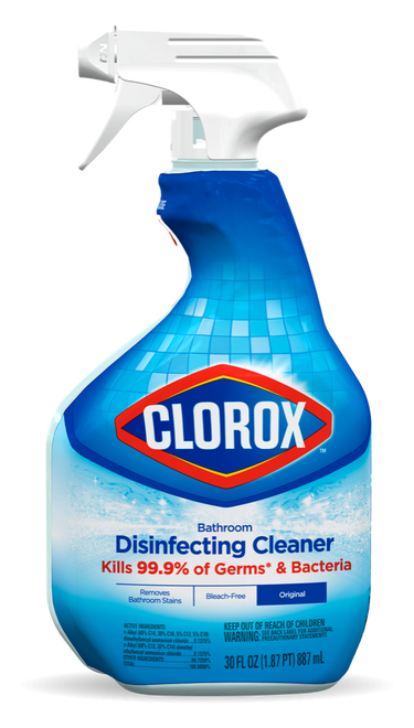 Bathroom Cleaner And Disinfecting Spray, Clorox Disinfecting Bathroom Cleaner