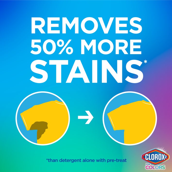 removes 50% more stains