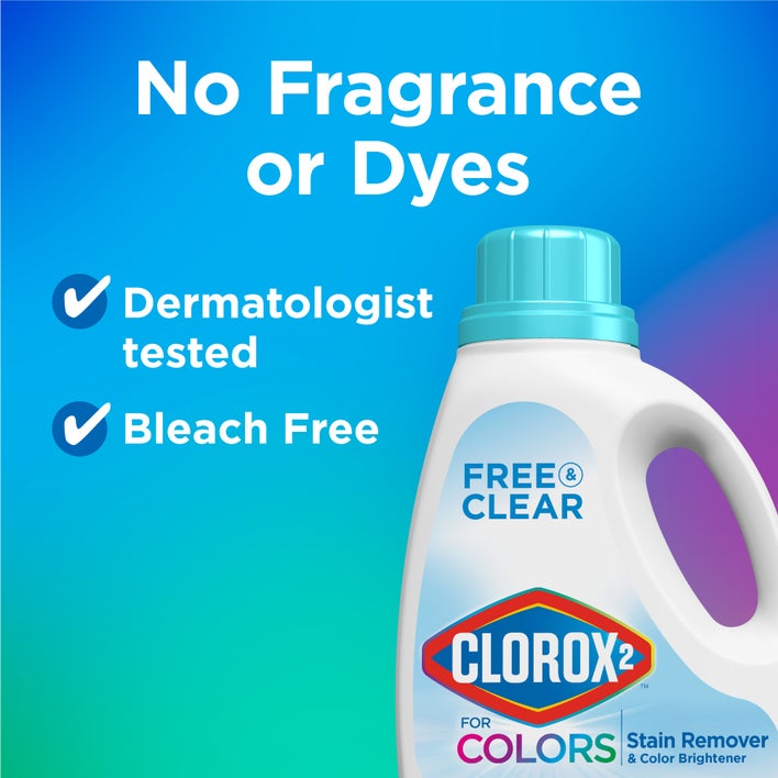 Free & Clear Bleach | Clorox® Clorox Gentle Bleach Free And Clear