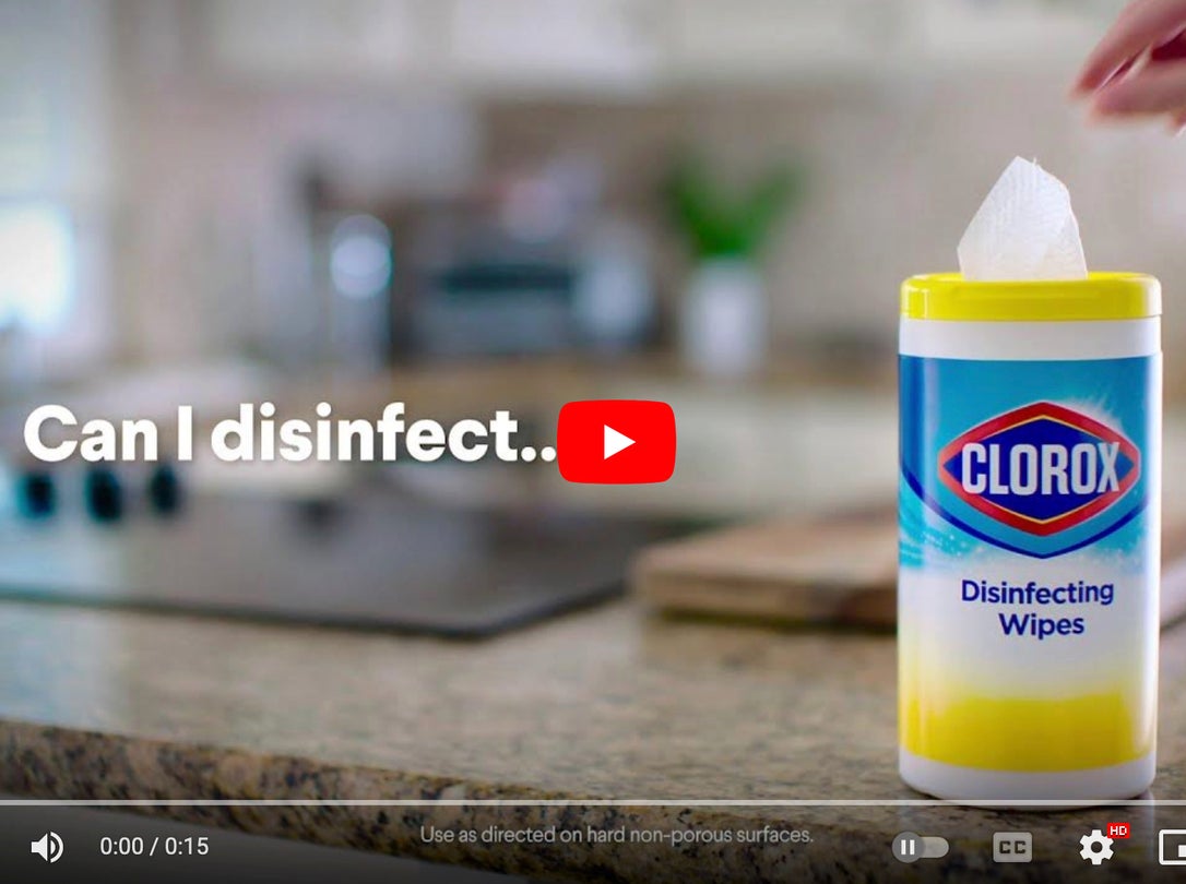 Clorox Disinfecting Wipes video cover image