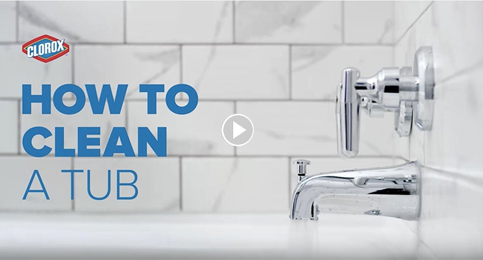 How To Clean A Bathtub Shower Clorox