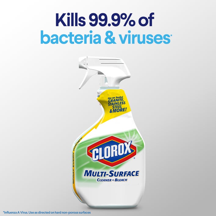 kills 99.9% of viruses & bacteria
