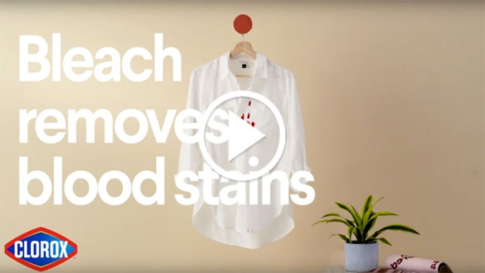 How to Remove Blood Stains from Clothes With Bleach