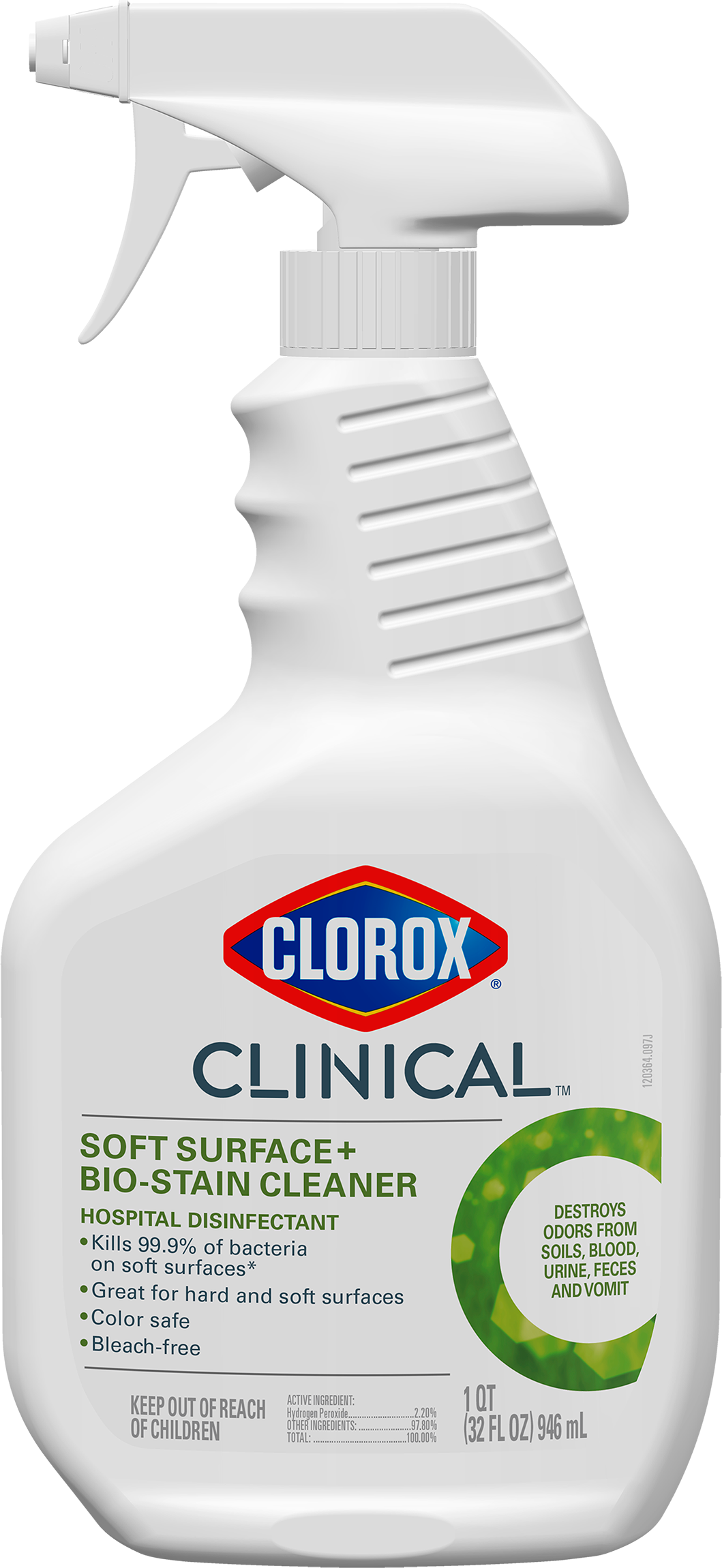 photo of Clorox Clinical™ Soft Surface + Bio-Stain Cleaner