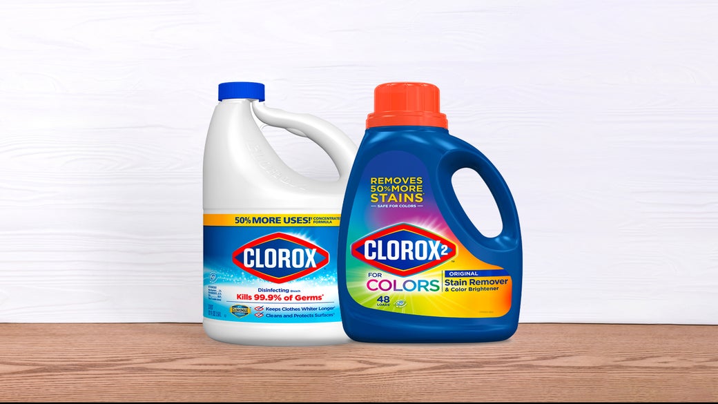 Diferencia entre un blanqueador con cloro y un blanqueador sin cloro |  Clorox®