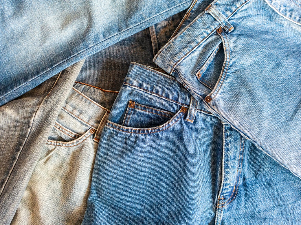 how to bleach jeans lighter