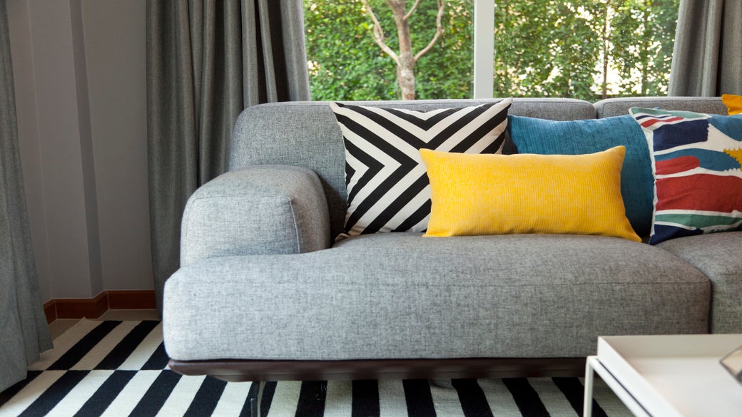 How To Keep Accent Pillows From Sliding On Leather Couches