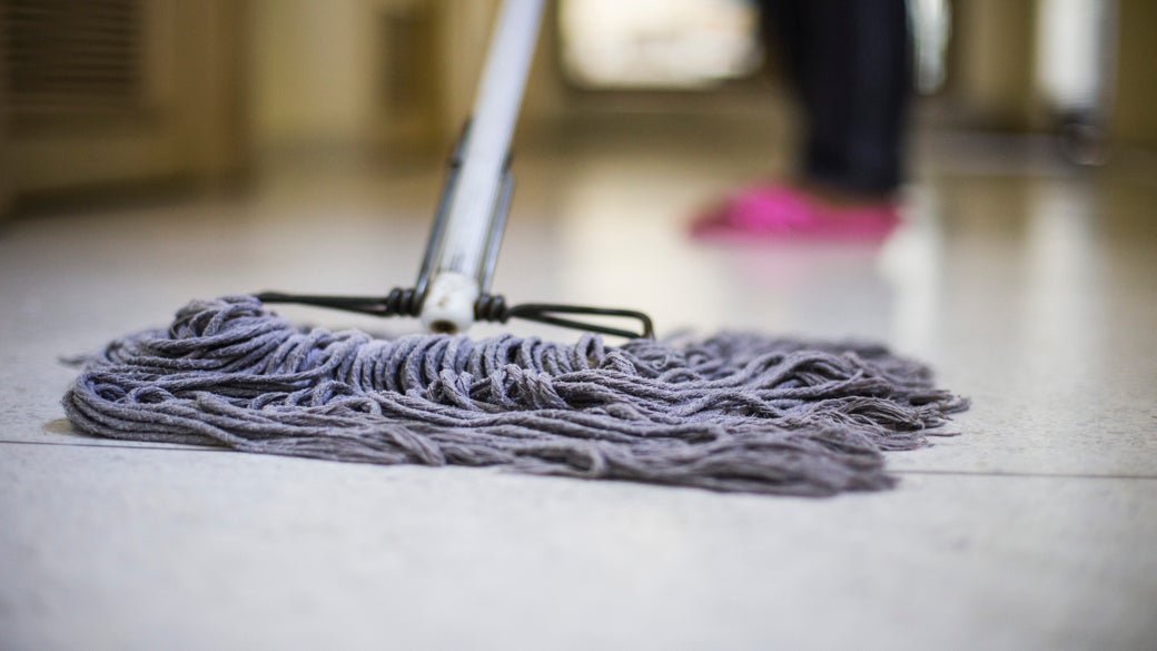 How to Mop Floors with Bleach