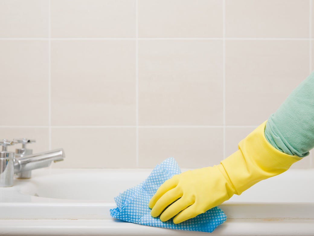 How To Disinfect And Clean A Bathtub Or Shower With Bleach Clorox