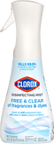 Clorox® Free & Clear Disinfecting and Sanitizing Mist Spray