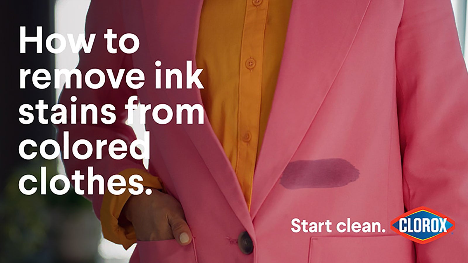 how to get ink out of dress