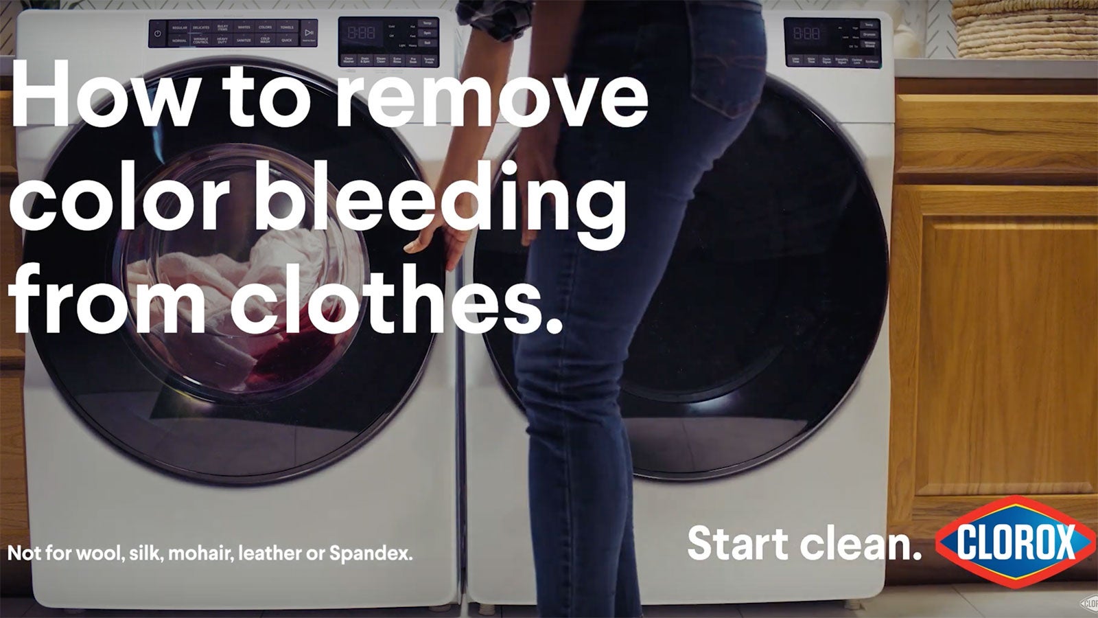 Color Remover To Get Bleeding Dye Stains Out Of Clothes